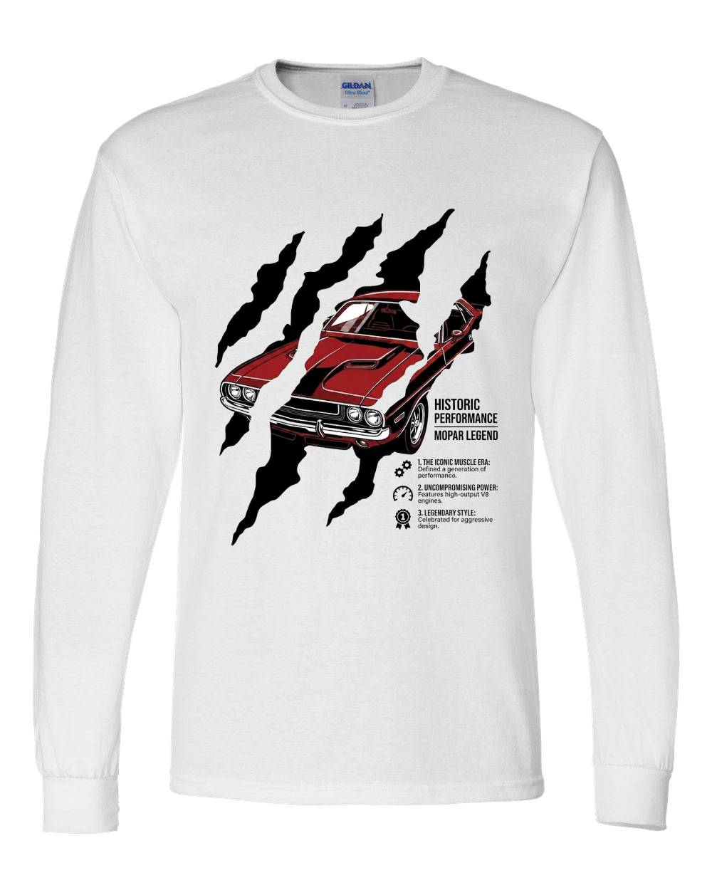 Mopar Legend Claw Long Sleeve T-Shirt