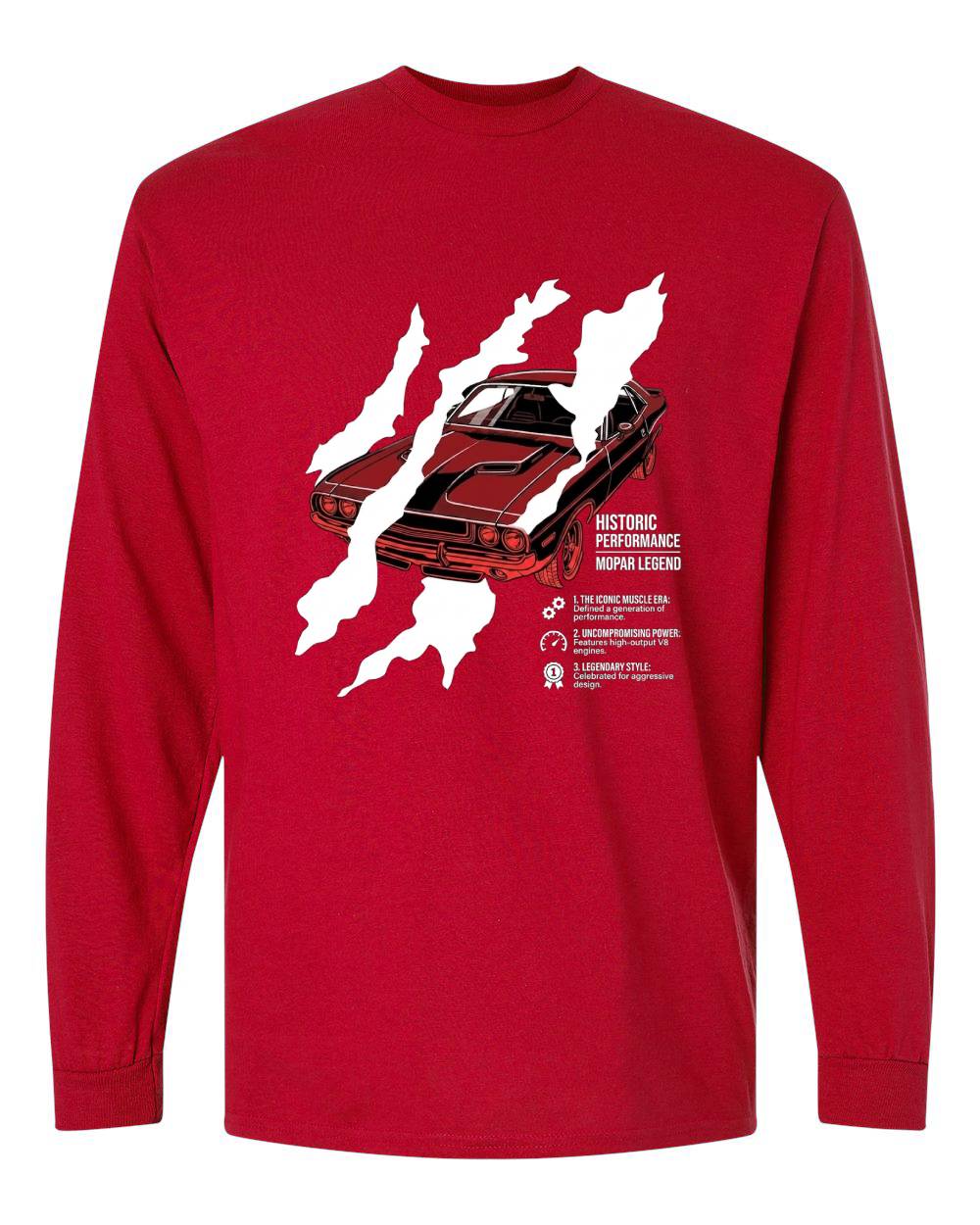 Mopar Legend Claw Long Sleeve T-Shirt