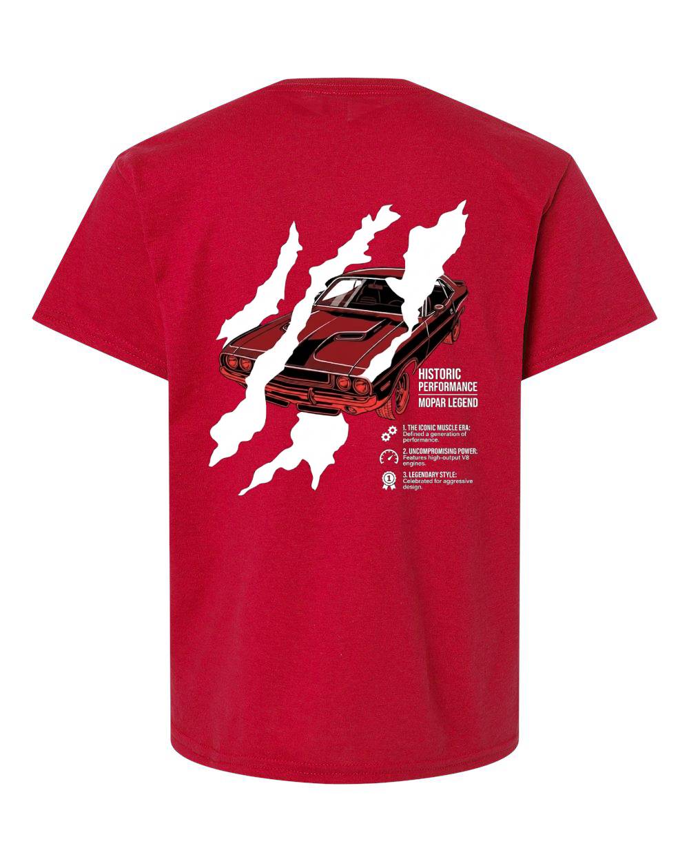 Historic Performance Mopar Legend Kids T-Shirt
