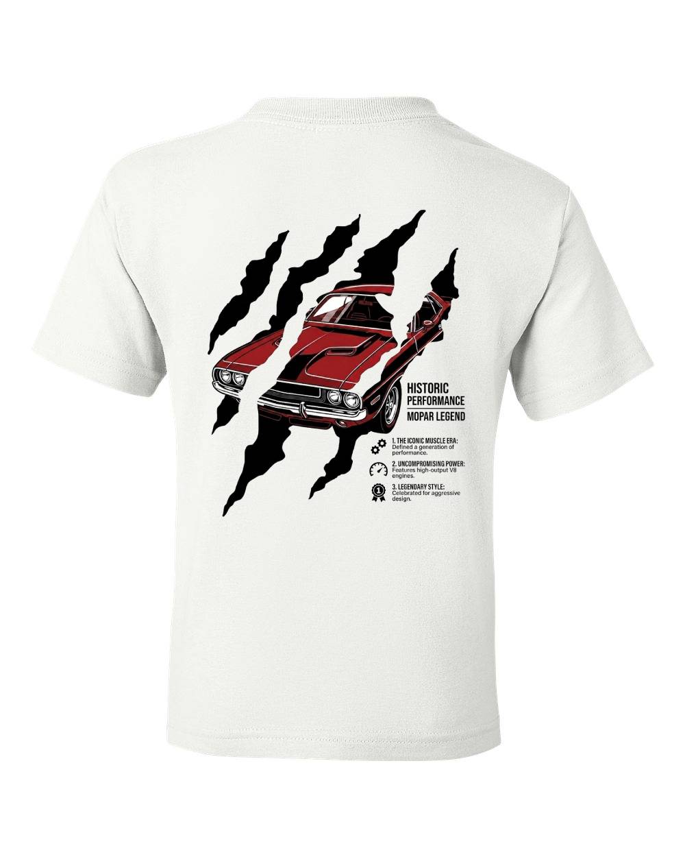 Historic Performance Mopar Legend Kids T-Shirt