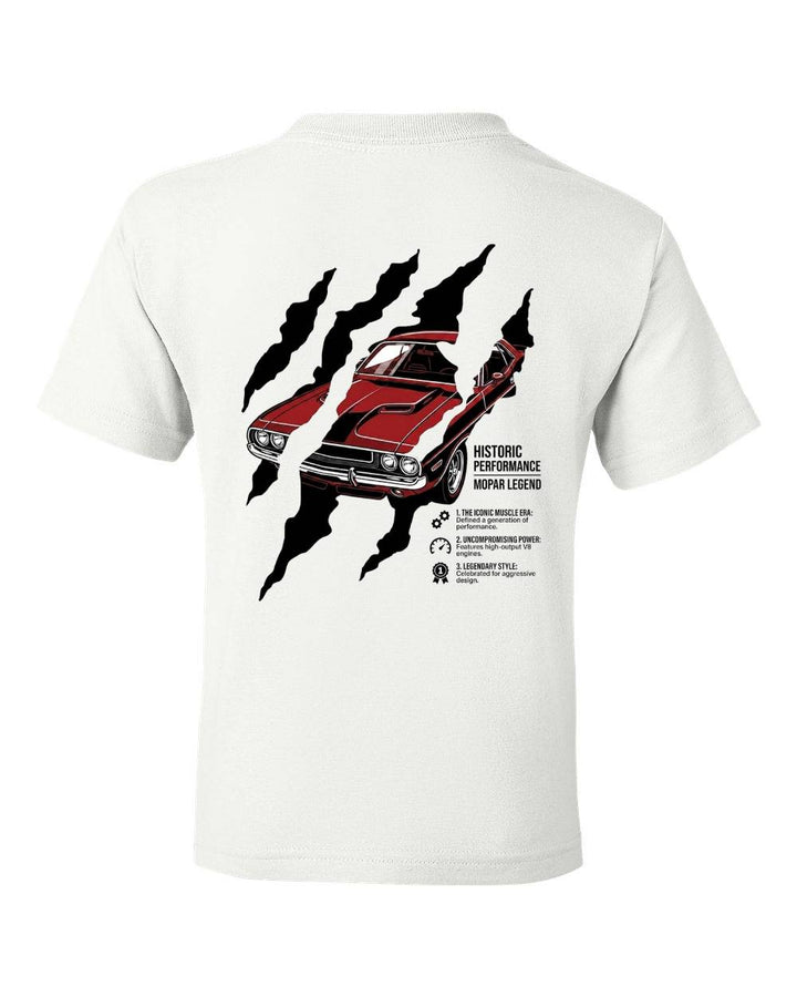 Historic Performance Mopar Legend Kids T-Shirt