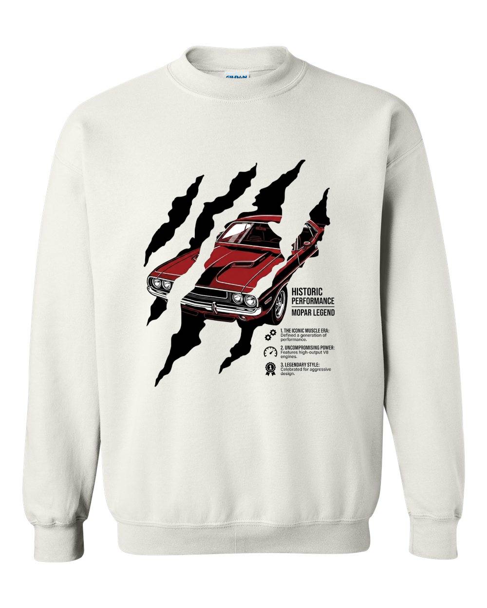 Historic Mopar Legend Crewneck Sweatshirt