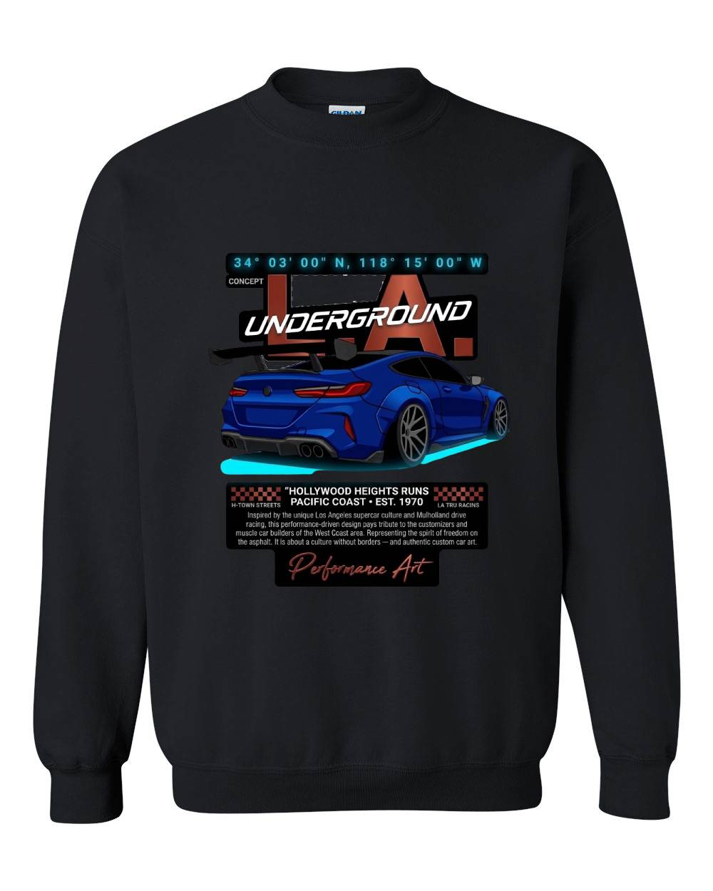 LA Underground Crewneck Sweatshirt