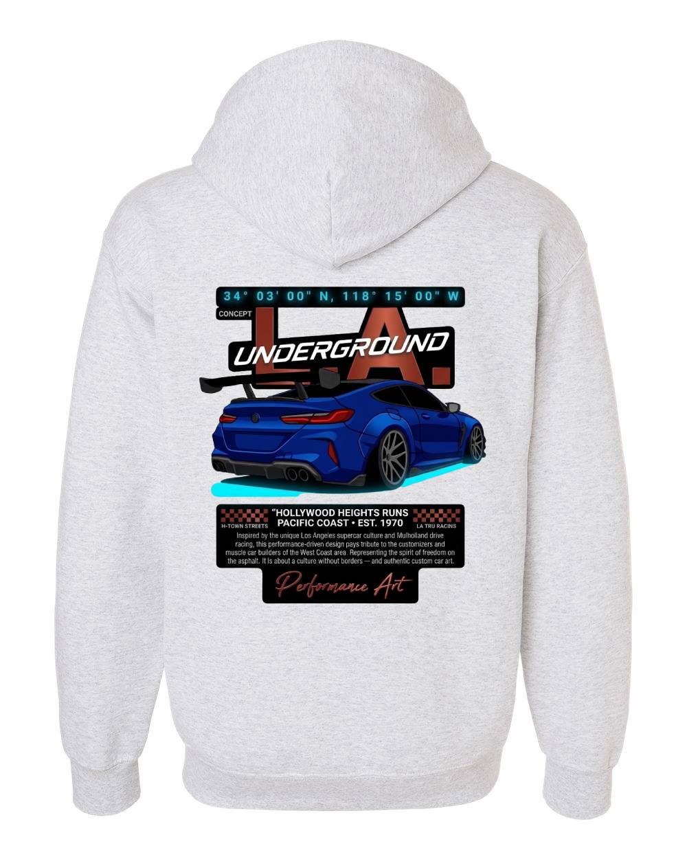 Underground LA Car Pullover Hoodie