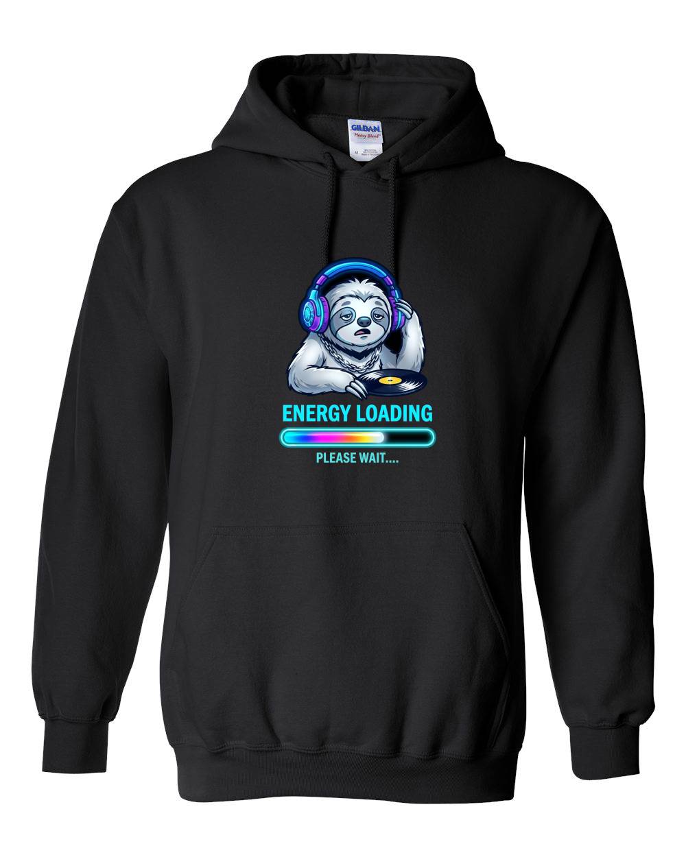Energy Loading Sloth Hoodie