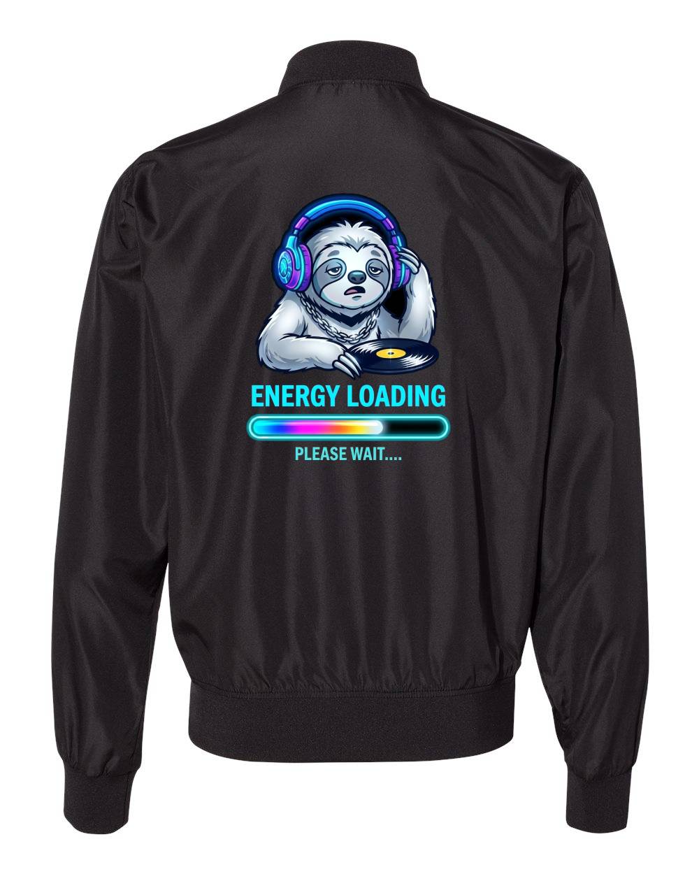Energy Loading Sloth Bomber Jacket