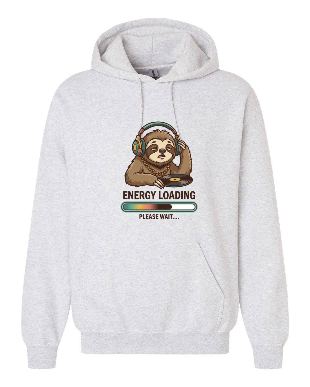 Energy Loading Sloth Hoodie