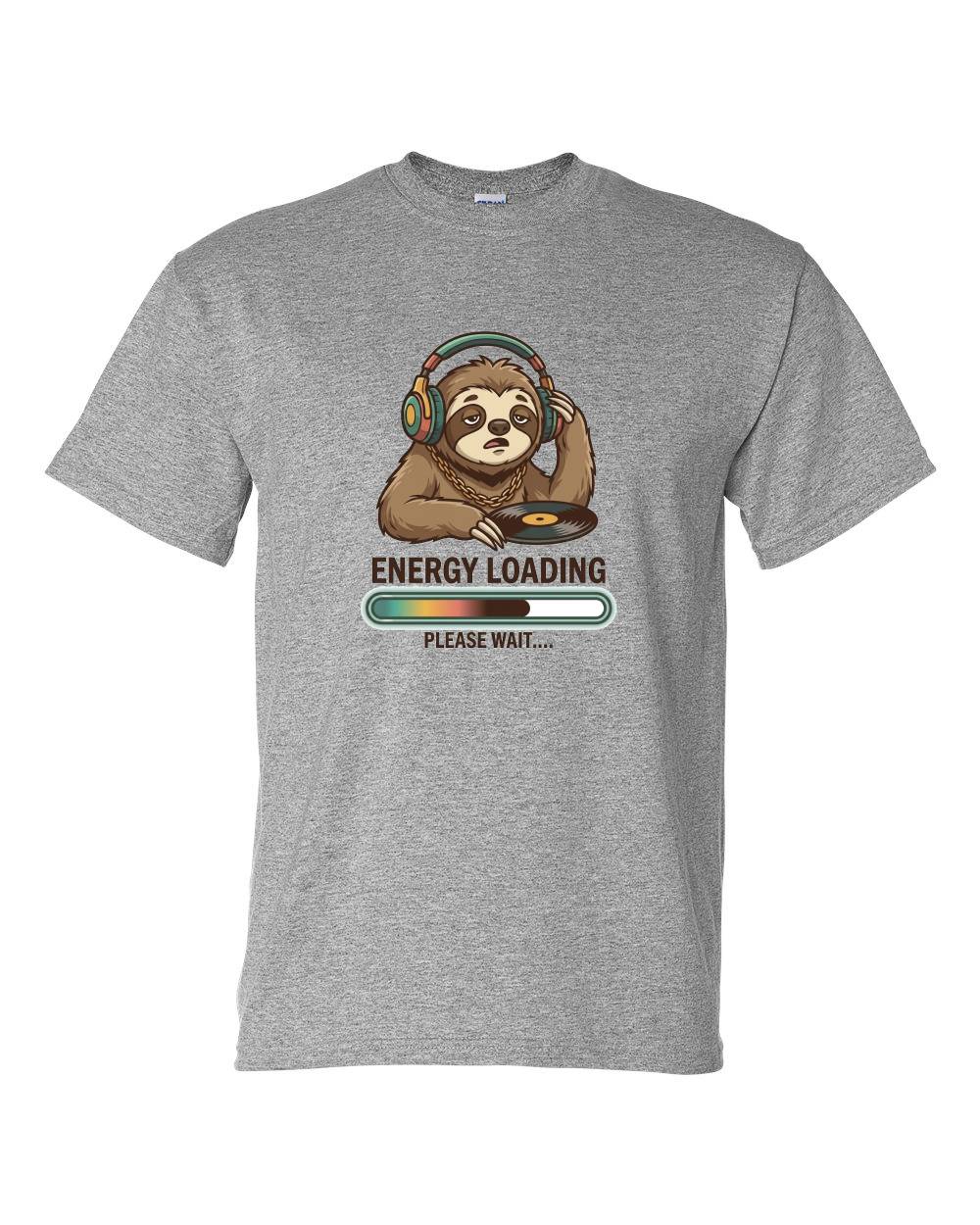 DJ Sloth Energy Loading T-Shirt