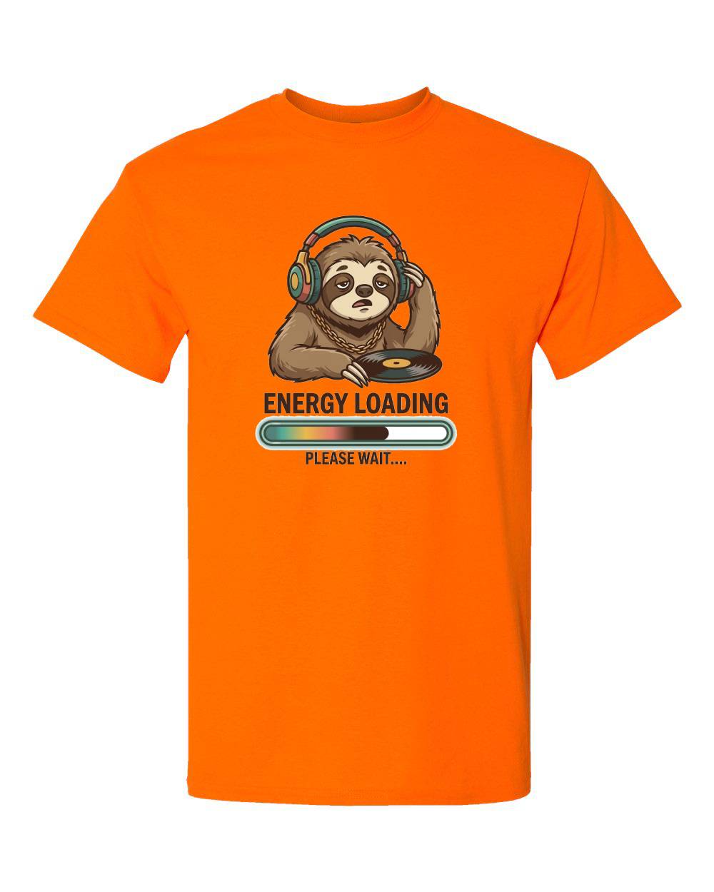 DJ Sloth Energy Loading T-Shirt