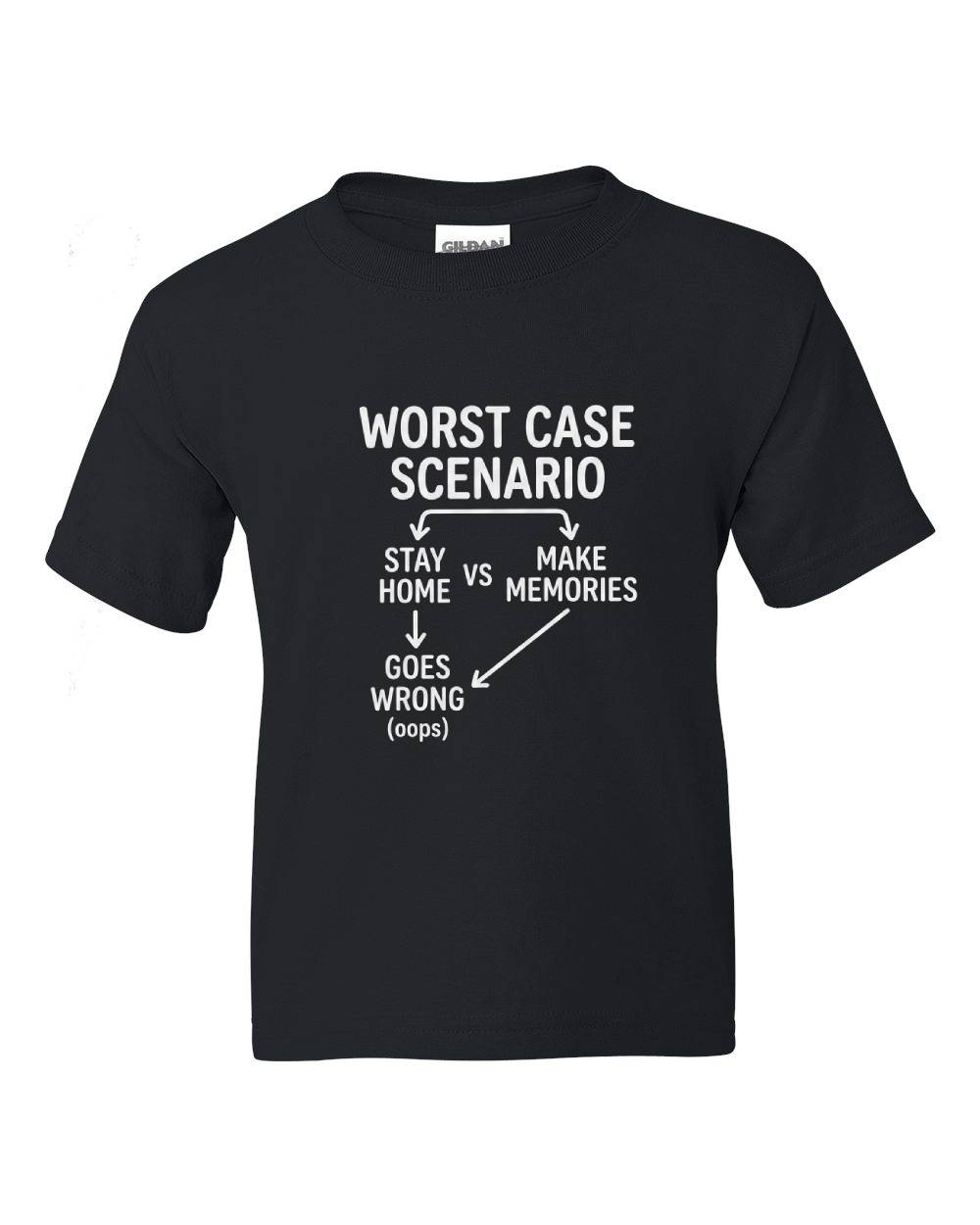 Worst Case Scenario Kids T-Shirt