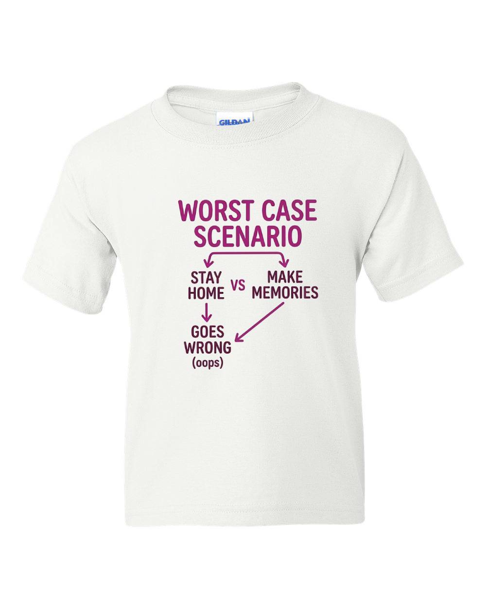 Worst Case Scenario Kids T-Shirt