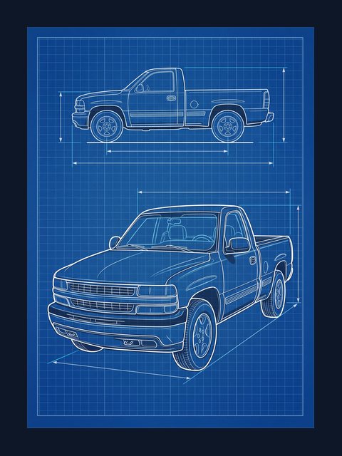 Blueprint artwork example