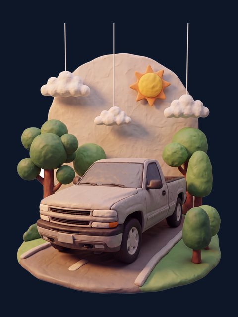 Claymation artwork example