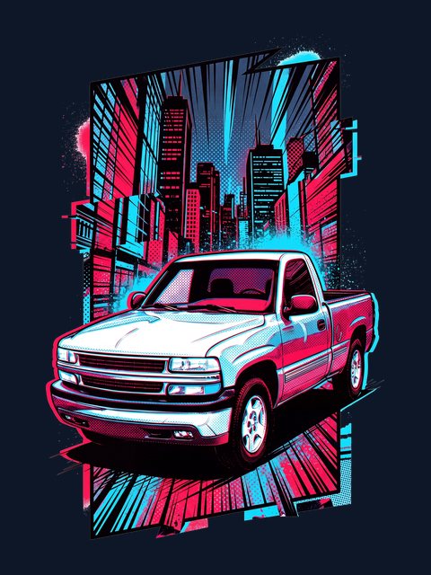 Glitch Comic artwork example