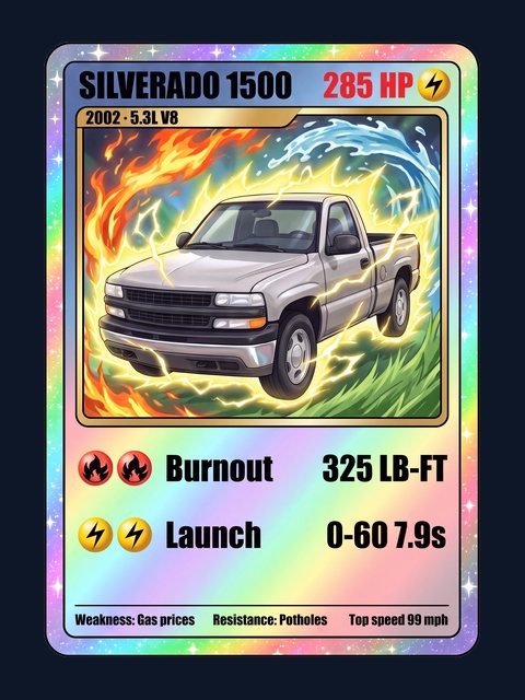 Holo Battle Card artwork example