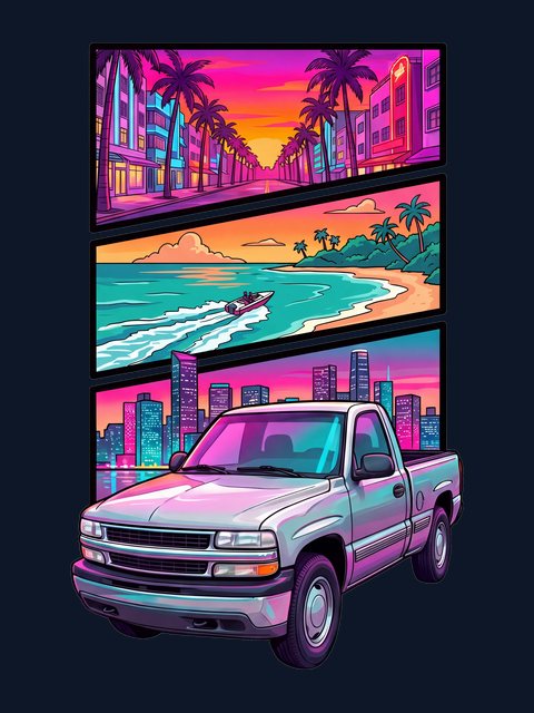 Vice Loading Screen artwork example