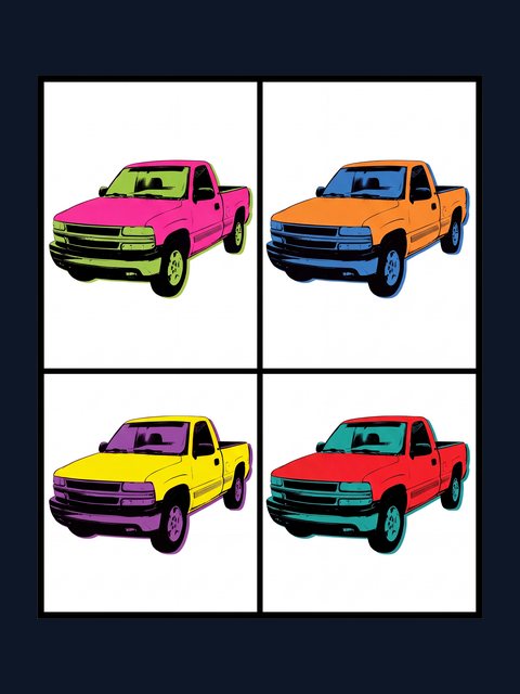 Pop Art Quad artwork example