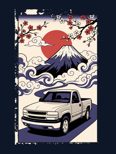 Rising Sun artwork example