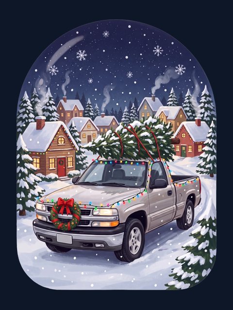 Christmas Haul artwork example